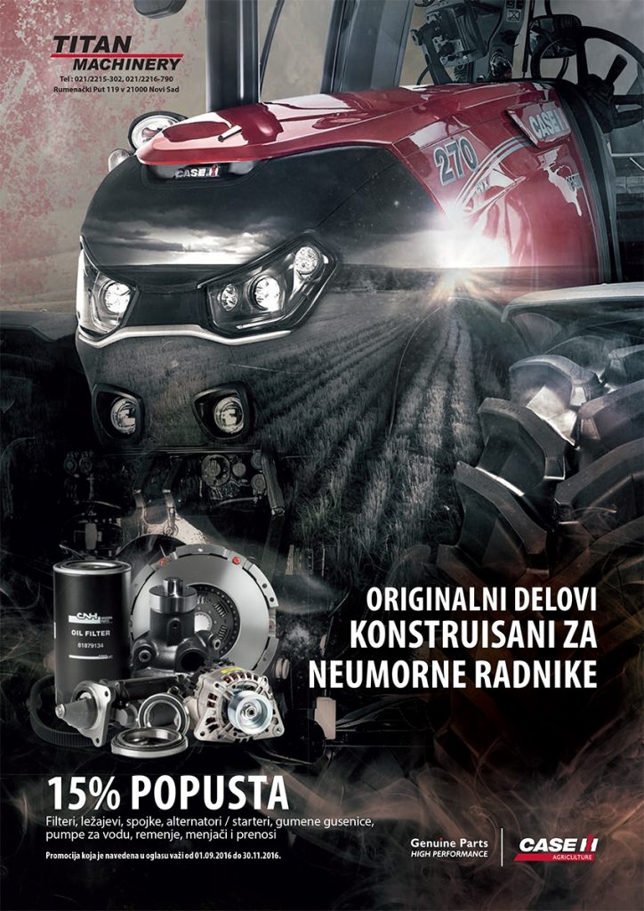 15% Popusta na originalne delove