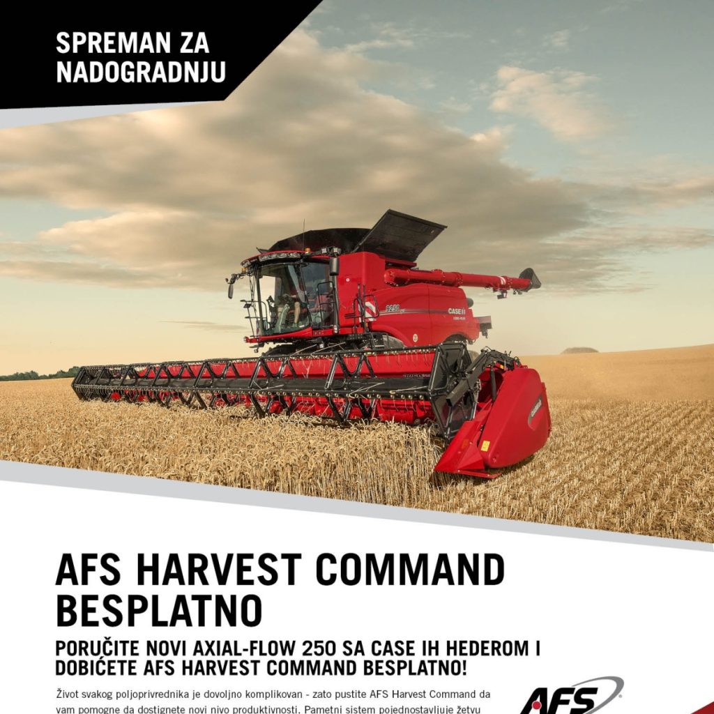 Early Bird Axial-Flow kombajna 2021